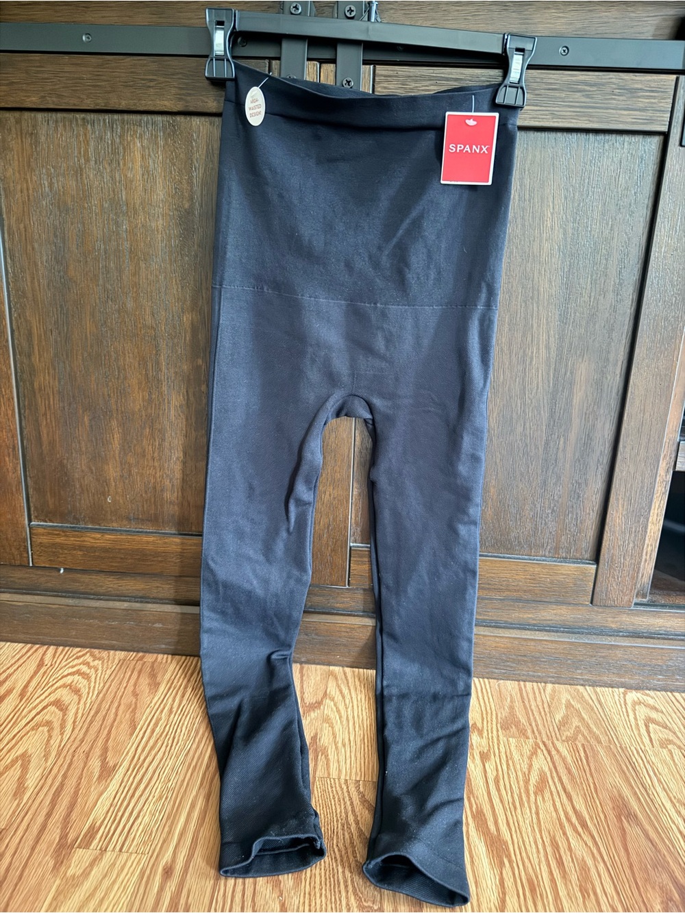 SPANX Black High-Waist Leggings